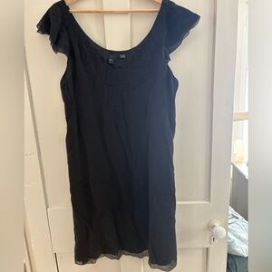 Cap sleeve 100% silk Eileen Fisher dress